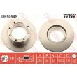 TRW DF5054S - Jeu de 2 disques de frein arrière