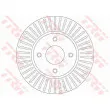 TRW DF6249 - Jeu de 2 disques de frein avant