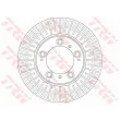 TRW DF6411 - Jeu de 2 disques de frein avant