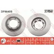 Jeu de 2 disques de frein avant TRW [DF6640S]