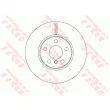TRW DF6747S - Jeu de 2 disques de frein avant