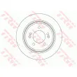 TRW DF7953 - Jeu de 2 disques de frein arrière