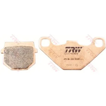 Jeu de 2 plaquettes de frein avant TRW MCB519SR