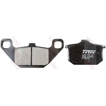 Jeu de 2 plaquettes de frein avant TRW MCB532 pour KAWASAKI EN EN 500 - 34cv