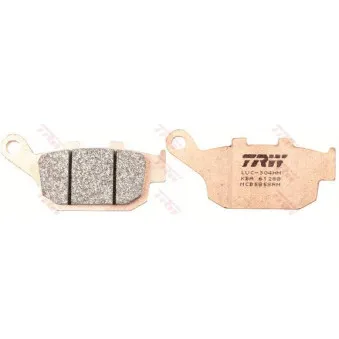 Jeu de 2 plaquettes de frein arrière TRW MCB585SRM