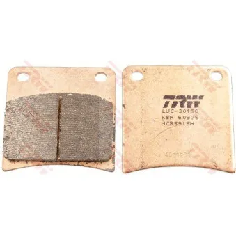 Jeu de 2 plaquettes de frein avant TRW MCB591SH pour SUZUKI VX VX 800 - 61cv