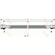 TRW PHA287 - Flexible de frein