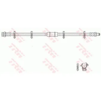Flexible de frein TRW OEM 7726542