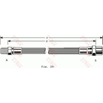 Flexible de frein TRW OEM 1359291
