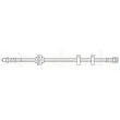 TRW PHB377 - Flexible de frein