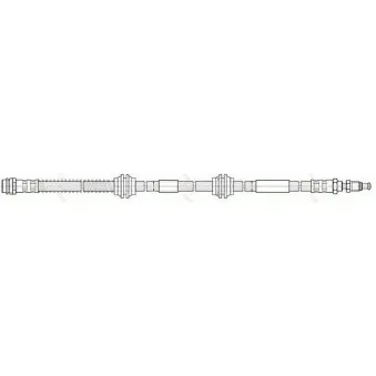 Flexible de frein TRW OEM 7L6611701B