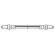 TRW PHC184 - Flexible de frein