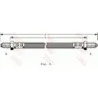 TRW PHC200 - Flexible de frein