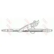 TRW PHC292 - Flexible de frein