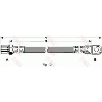 Flexible de frein TRW OEM 4234920