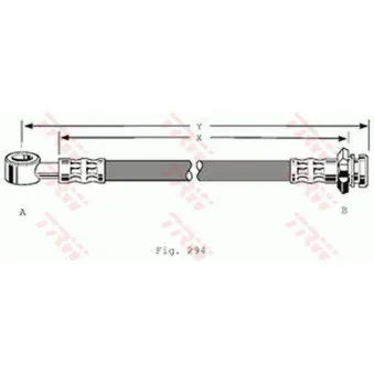 Flexible de frein TRW PHD211