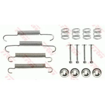 TRW SFK437 - Kit d'accessoires, mâchoires de frein de stationnement