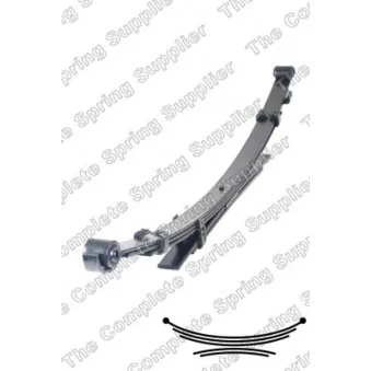 Groupe de ressorts LESJOFORS 6192538 pour TOYOTA HILUX 2.4 D - 150cv