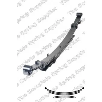 Groupe de ressorts LESJOFORS 6192539 pour TOYOTA HILUX 2.4 D - 150cv