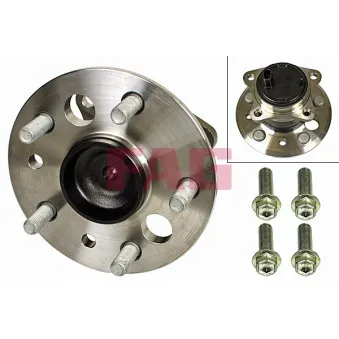 Roulement de roue arrière FAG 713 6213 00