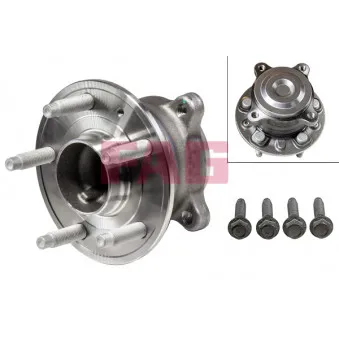 Roulement de roue arrière FAG 713 6452 10 pour MITSUBISHI L 1.6 CDTI - 136cv