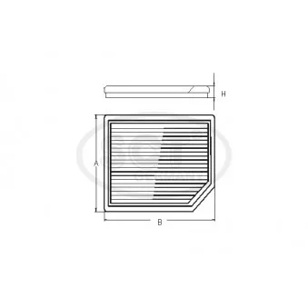 Filtre, air de l'habitacle SCT GERMANY OEM 1K0819644