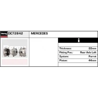 Étrier de frein REMY OEM 9044202301