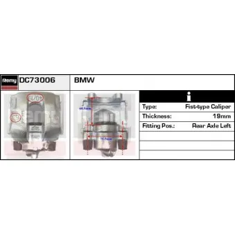 Étrier de frein REMY OEM SOB000050