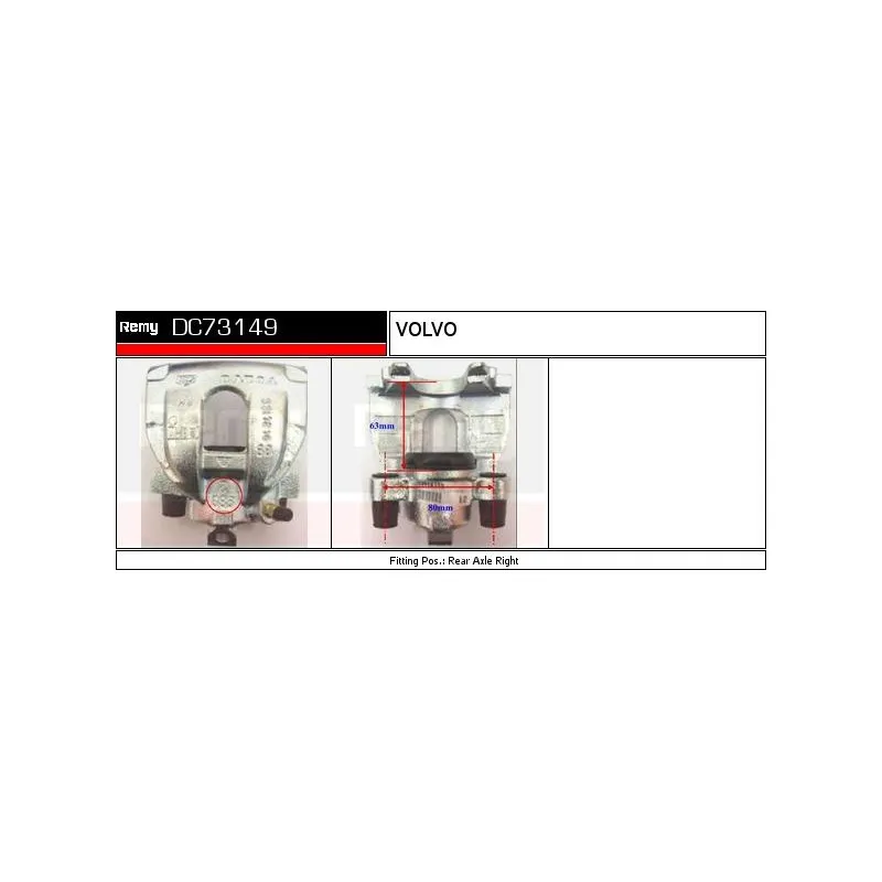 Étrier de frein REMY DC73149 - Visuel 1