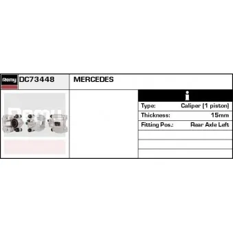 Étrier de frein REMY OEM 1634200383