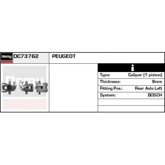 Étrier de frein REMY OEM 4400T0