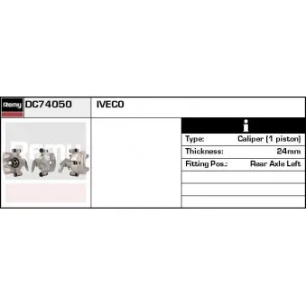 Étrier de frein REMY OEM 42554785