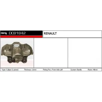 Étrier de frein REMY OEM 7701201984