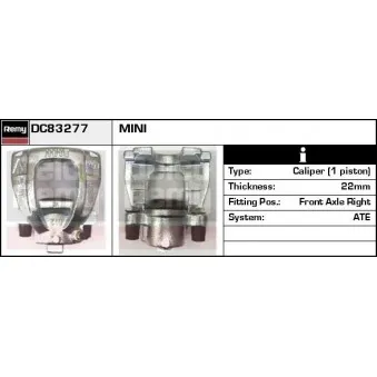 Étrier de frein REMY OEM 34116768458