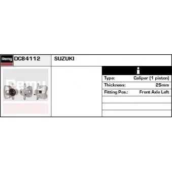 Étrier de frein REMY OEM 5510265J04999
