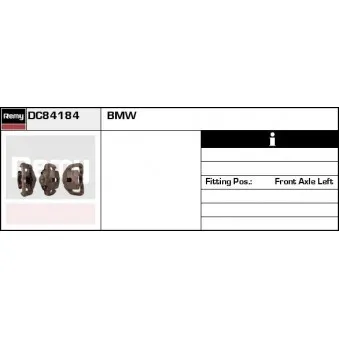 Étrier de frein REMY OEM 34116766557