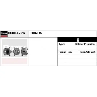 Étrier de frein REMY OEM 45013SMGE01