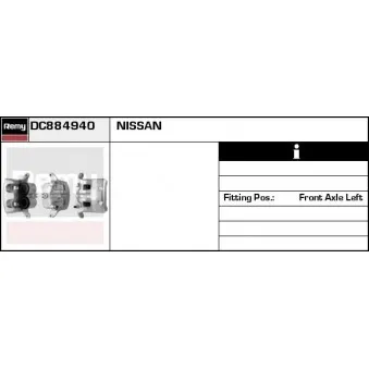 Étrier de frein REMY OEM 41011EB32A