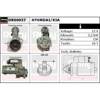 Démarreur REMY OEM 361004A000