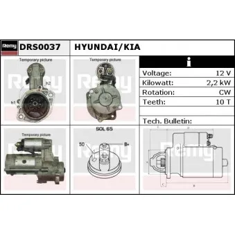 REMY DRS0037 - Démarreur