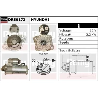 Démarreur REMY OEM 3610042300