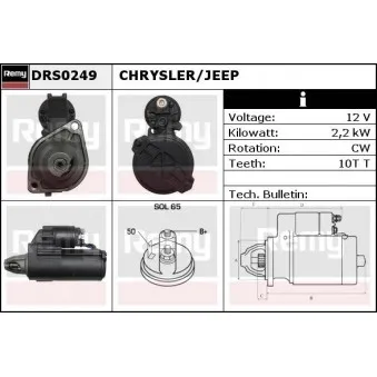 Démarreur REMY OEM 04801472AA