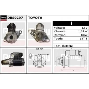 Démarreur REMY OEM 2810028052
