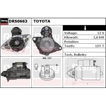 Démarreur REMY OEM 281000Y022