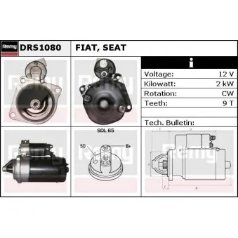 Démarreur REMY OEM 4448694