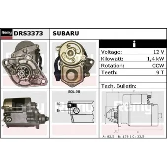 Démarreur REMY OEM 23300AA231