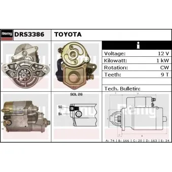 Démarreur REMY OEM 2810042040