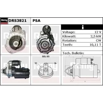 Démarreur REMY OEM 558040