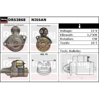 Démarreur REMY OEM S114871