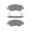 SCT GERMANY SP 600 PR - Jeu de 4 plaquettes de frein avant